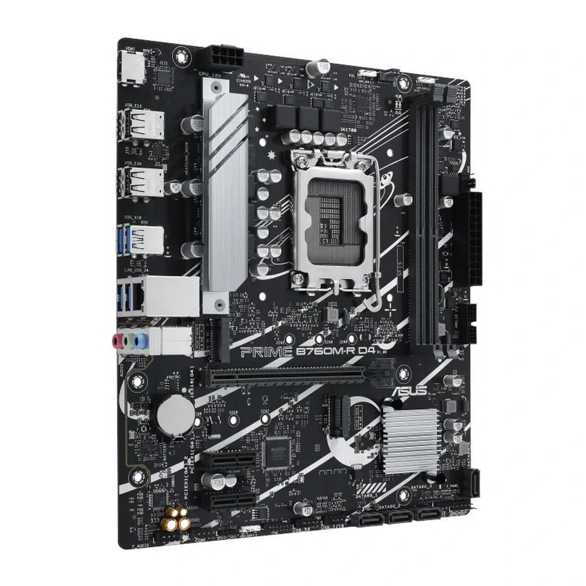 Moderkort Asus B760M-R D4 LGA 1700 Intel B760
